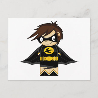 Swallow Superhero Postcard