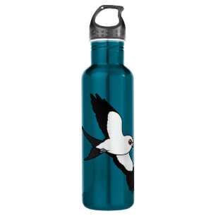 Swallow-tailed Kite in flight 710 Ml Water Bottle