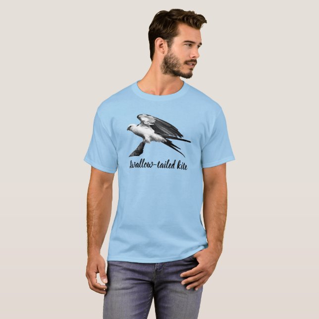 Swallow-tailed Kite  T-Shirt (Front Full)