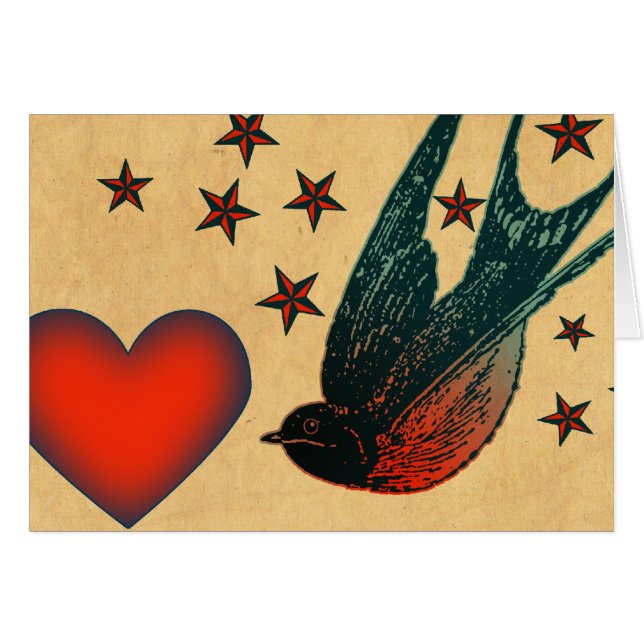 Swallows and Stars (Front Horizontal)