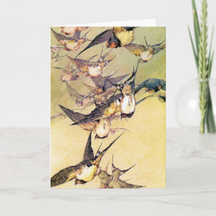 Swallows Card