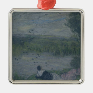 Swallows Metal Ornament