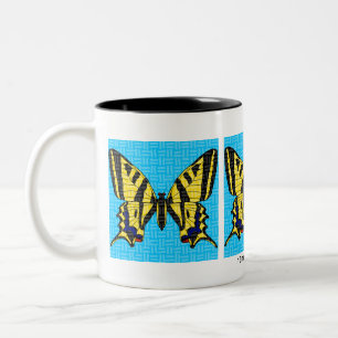 Swallowtail (11oz) - Two-Tone Mug