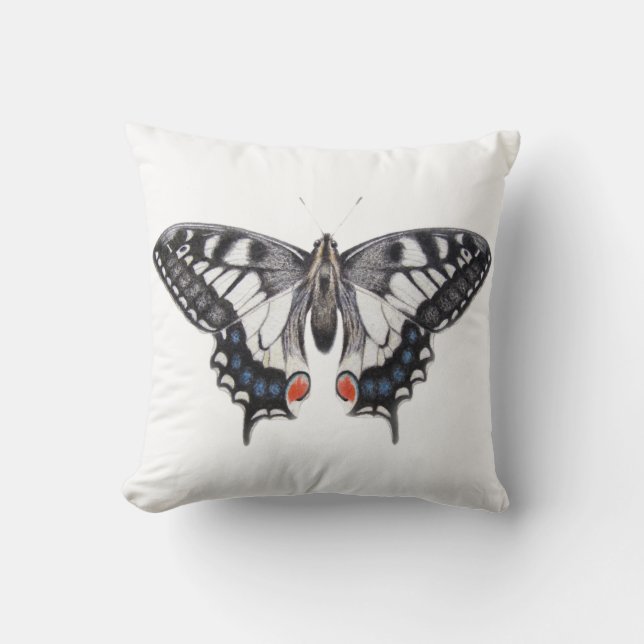 Swallowtail 2012 throw pillow (Front)