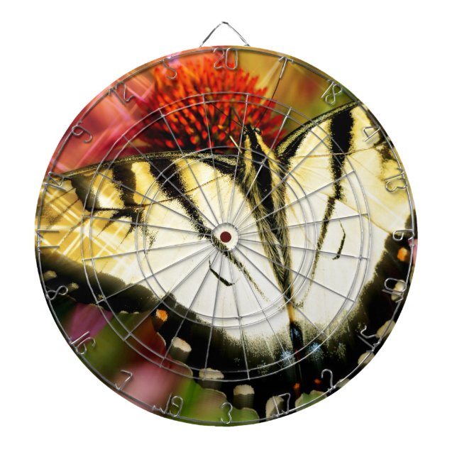 Swallowtail Butterfly Dartboard (Front)