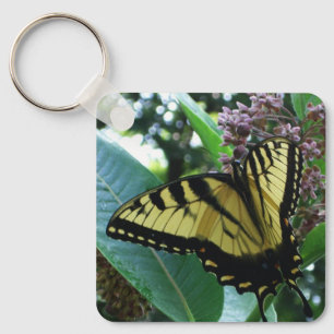 Swallowtail Butterfly I on Milkweed at Shenandoah Keychain