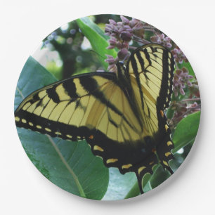 Swallowtail Butterfly I on Milkweed at Shenandoah Paper Plate