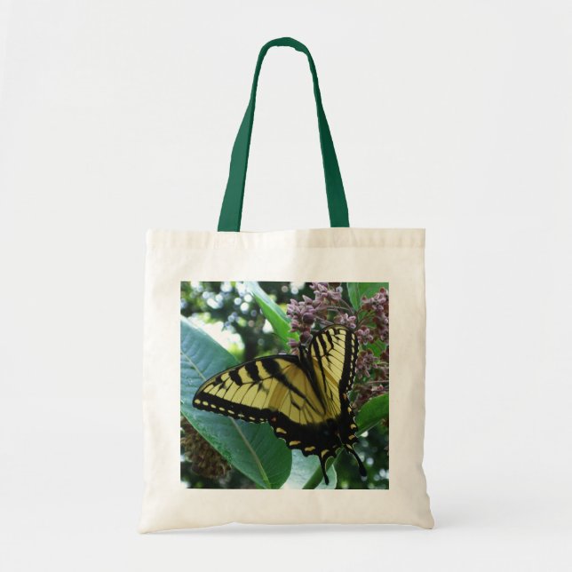 Swallowtail Butterfly I on Milkweed at Shenandoah Tote Bag (Front)