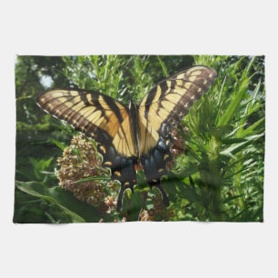 Swallowtail Butterfly III Beautiful Colourful Phot Kitchen Towel