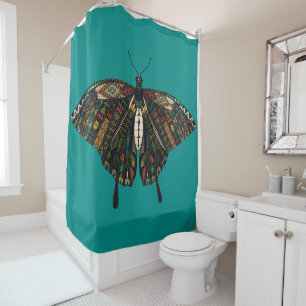 swallowtail butterfly teal