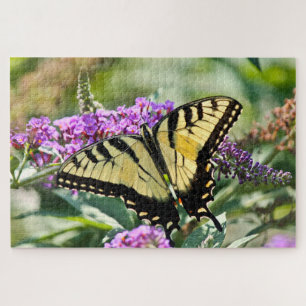 Swallowtail butterfly wings spread jigsaw puzzle