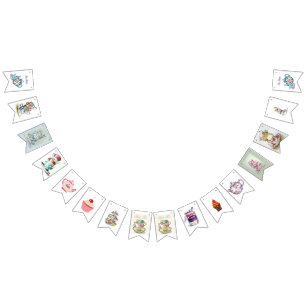 Swallowtail Party Bunting - Tea Party Flags