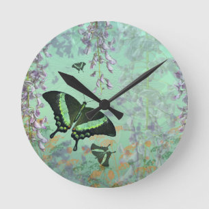 Swallowtail Summer Clock