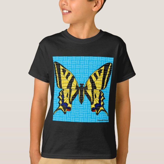 Swallowtail (vivid) - Boy's T-Shirt (Front)