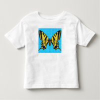 Swallowtail (white) - Toddler T-Shirt