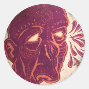 Swami Visions Classic Round Sticker