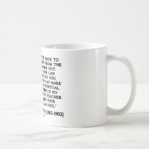 Swami Vivekananda Grow From Inside Out Own Teacher Coffee Mug