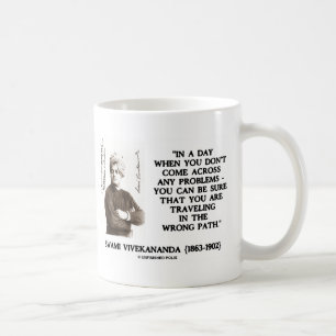 Swami Vivekananda Travelling In Wrong Path Coffee Mug