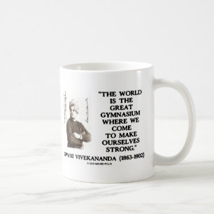 Swami Vivekananda World Great Gymnasium Strong Coffee Mug