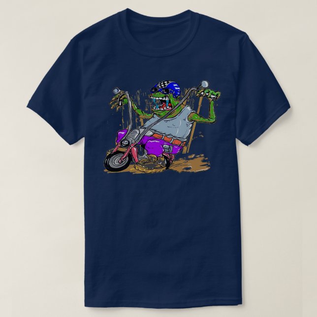 Swamp AZZ Riding Dirty Mud Monster Mudding Design  T-Shirt (Design Front)