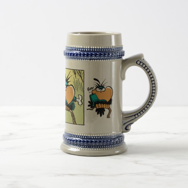 Swamp Bludgerigar Comic Beer Stein (Right)