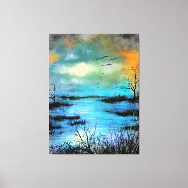 Swamp Canvas Print (Front)
