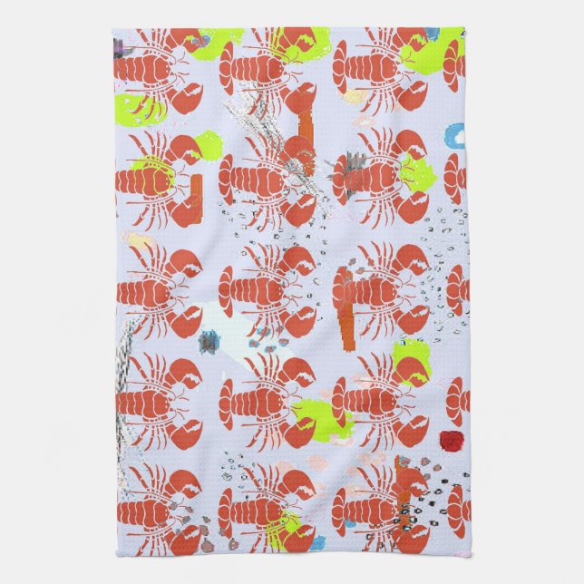 Swamp Crawfish Towels (Vertical)