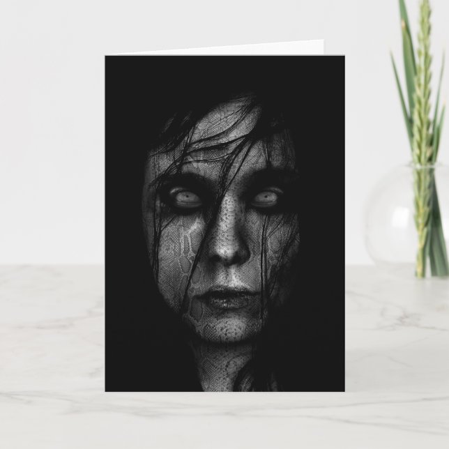 Swamp Demon Greeting Card (Front)