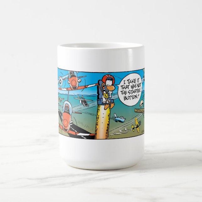 Swamp Ding Duck Ejector Seat Coffee Mug (Center)
