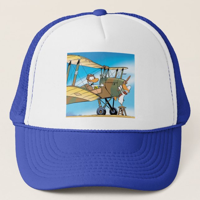 Swamp Ding Duck Prepare For Take-Off Trucker Hat (Front)