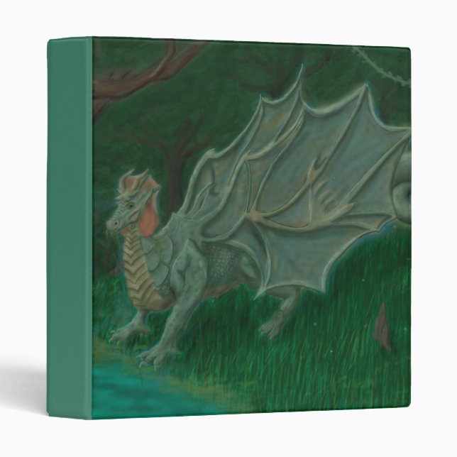 Swamp Dragon Binder (Front/Spine)