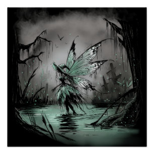 Swamp Fairy Poster