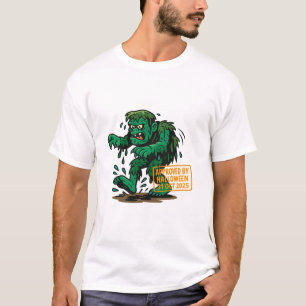 Swamp Monster Cartoon – Approved by Halloween  T-Shirt
