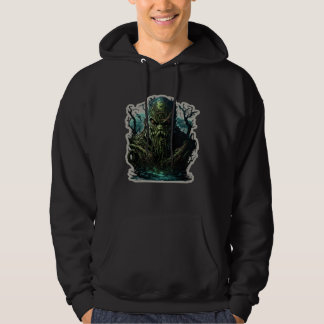 Swamp Monster Horror Nightmare Scary Terrifying Ha Hoodie