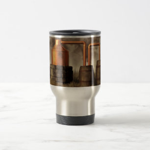 Swamp Moonshine Still Travel Mug
