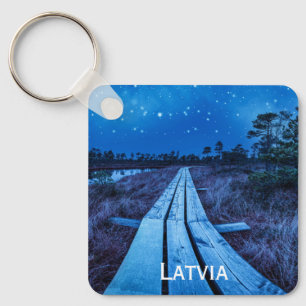 Swamp night keychain