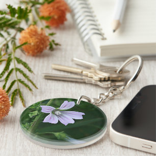 Swamp Rose Mallow Keychain