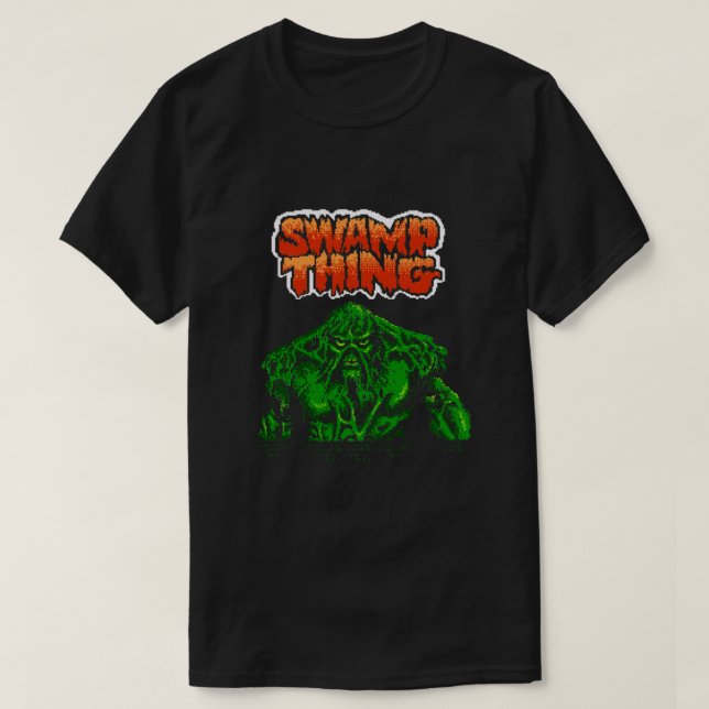 Swamp Thing (Nes) Title Screen Essential T-Shirt (Design Front)