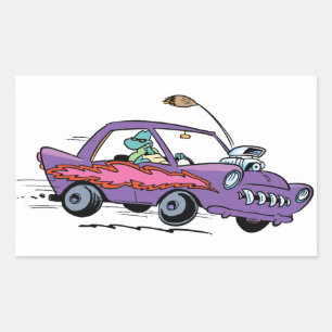 Swamp Turtle Fast Lane Sticker