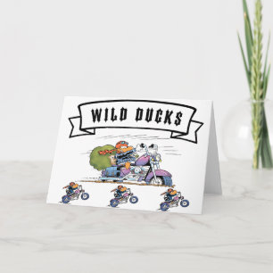 Swamp Wild Ducks Christmas Card