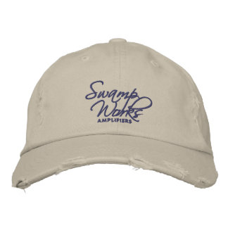 Swamp Works Distressed Logo Hat