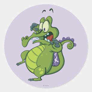 Swampy - Act Fast! Classic Round Sticker