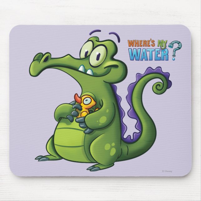 Swampy and Rubber Ducky Mouse Pad (Front)