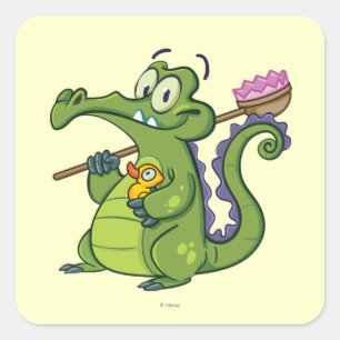 Swampy - Clean Machine Square Sticker