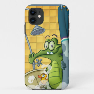 Swampy in the Shower iPhone 11 Case