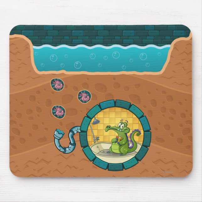 Swampy Pipes Mouse Pad (Front)