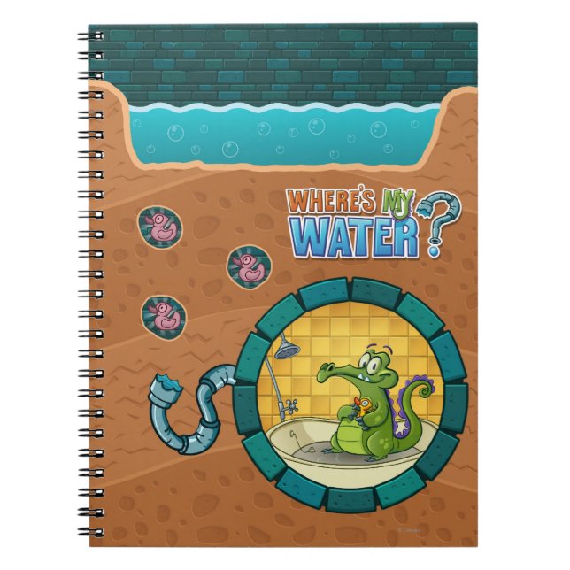 Swampy Pipes Notebook (Front)