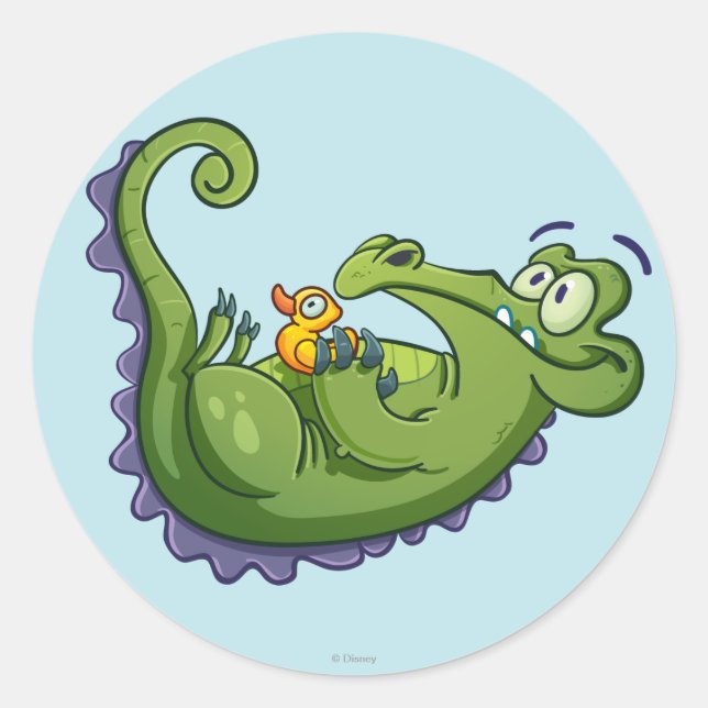 Swampy - Sink or Swim Classic Round Sticker (Front)