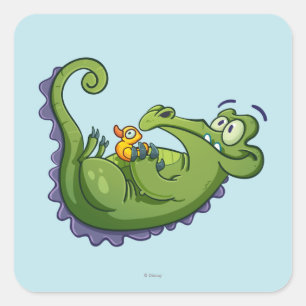 Swampy - Sink or Swim Square Sticker