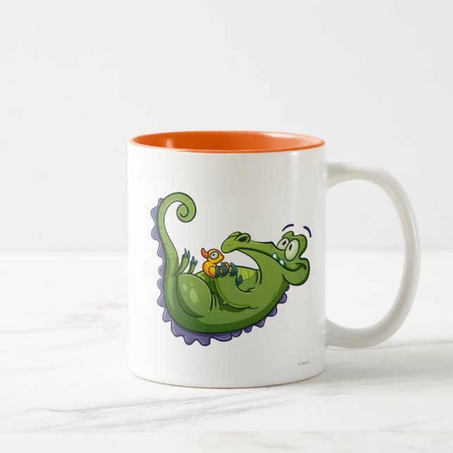 Swampy - Sink or Swim Two-Tone Coffee Mug (Right)